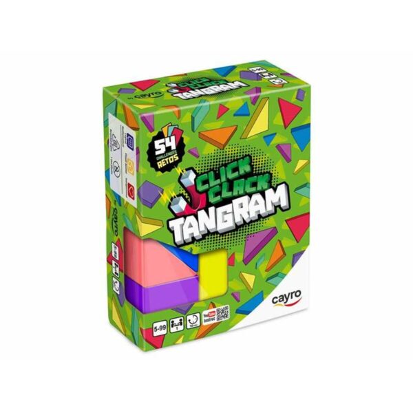 Gioco di abilità Cayro Click Clack Tangram