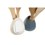 Contenitore per Utensili da Cucina DKD Home Decor Dolomite 12 x 12 x 13 cm 6 x 1 x 30 cm (2 Unità)