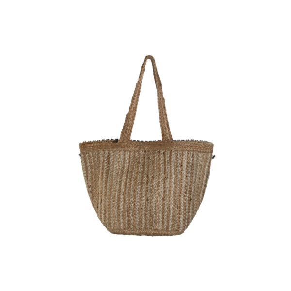Borsa Donna DKD Home Decor Marrone Crema 50 x 23 x 33 cm (2 Unità)