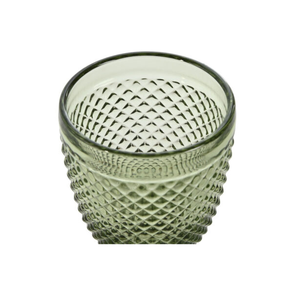 Set di Bicchieri DKD Home Decor Verde Cristallo 240 ml