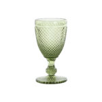 Set di Bicchieri DKD Home Decor Verde Cristallo 240 ml