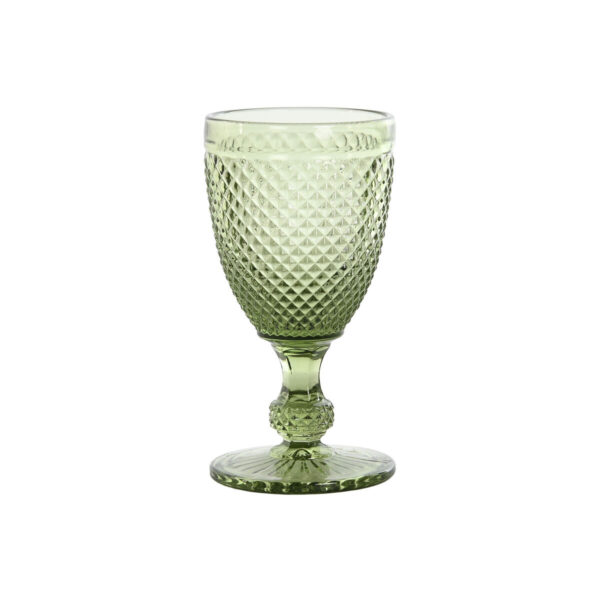 Set di Bicchieri DKD Home Decor Verde Cristallo 240 ml
