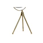 Mappamondo Home ESPRIT Giallo Marrone Nero PVC Alluminio 25 x 25 x 42 cm