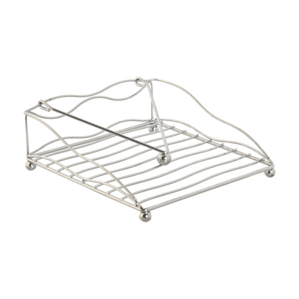 Portatovagliolo Home ESPRIT Argentato Metallo 19 x 19 x 7 cm