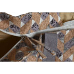 Borsa Donna Home ESPRIT Marrone Turchese Corallo 55 x 14 x 35 cm (3 Unità)
