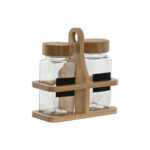 Portaspezie Home ESPRIT 120 ml 13,2 x 6,2 x 13,3 cm
