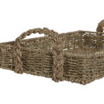 Vassoio per aperitivi Home ESPRIT Naturale Tropicale (2 Unità)