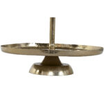 Portafrutta Home ESPRIT Dorato Alluminio 65 X 65 X 148 cm