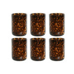 Set di Bicchieri Home ESPRIT Cristallo Vintage 320 ml (6 Unità)