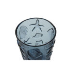 Set di Bicchieri Home ESPRIT Azzurro Cristallo 345 ml (6 Unità)