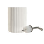 Oliera Home ESPRIT Bianco Argentato Acciaio inossidabile Porcellana Città 350 ml 7 x 7 x 22 cm