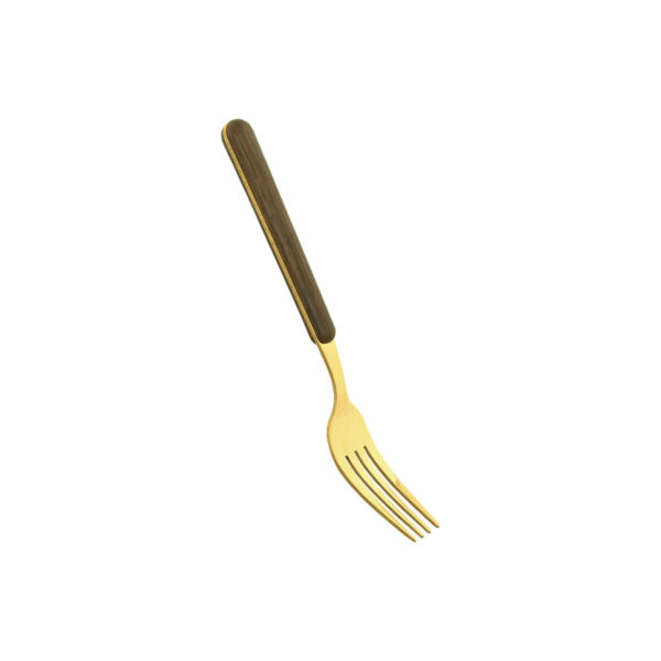 Posate Home ESPRIT Marrone Dorato Acciaio inossidabile ABS 17 x 7 x 24 cm 20 Pezzi