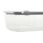 Porta pranzo Home ESPRIT Trasparente polipropilene Vetro Borosilicato