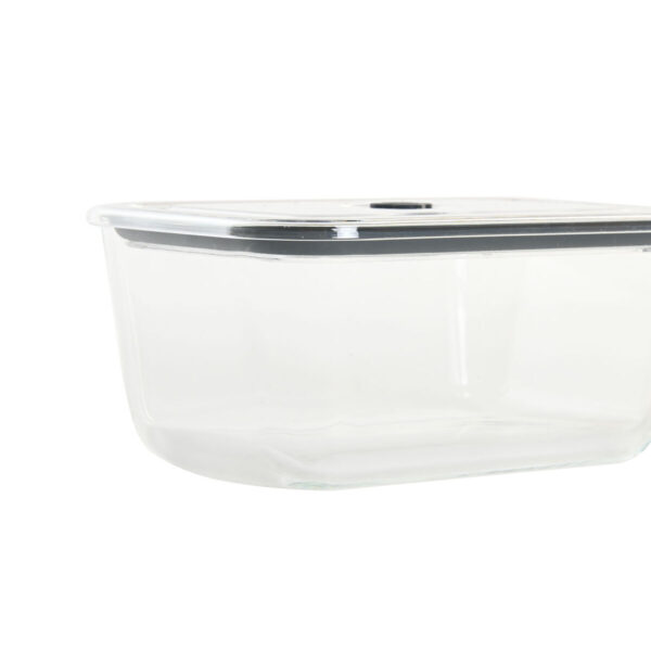 Porta pranzo Home ESPRIT Trasparente polipropilene Vetro Borosilicato 1,5 L