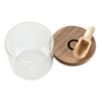 Barattolo Home ESPRIT Trasparente Naturale 300 ml