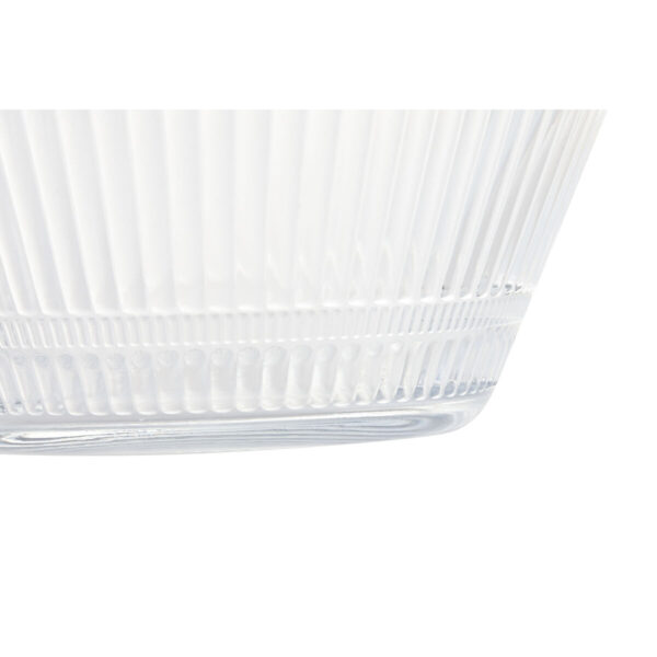 Insalatiera Home ESPRIT Trasparente 22 x 22 x 9,5 cm