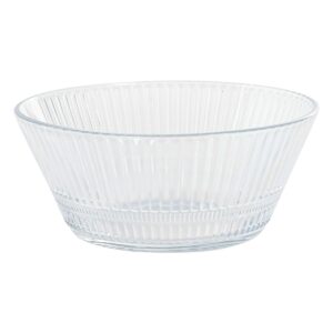 Insalatiera Home ESPRIT Trasparente 22 x 22 x 9,5 cm