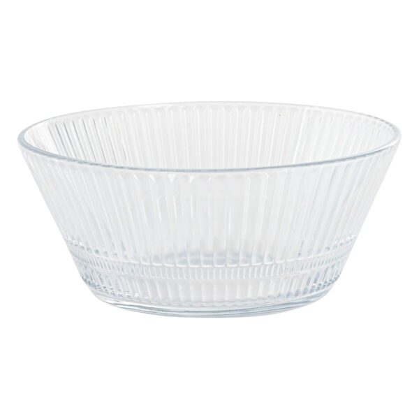 Insalatiera Home ESPRIT Trasparente 22 x 22 x 9,5 cm