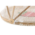 Copripiatti Home ESPRIT Fibra naturale 40 x 40 x 24 cm
