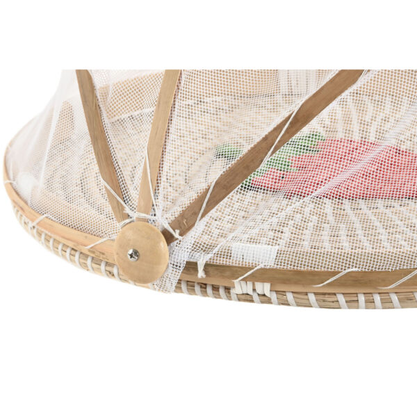 Copripiatti Home ESPRIT Fibra naturale 40 x 40 x 24 cm