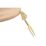 Tagliere Home ESPRIT Dorato Naturale Moderno 30 x 40 x 1,5 cm (4 Pezzi)