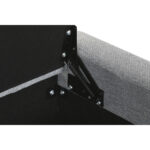 Panca Home ESPRIT Grigio chiaro Poliestere Legno 120 X 50 X 42 CM