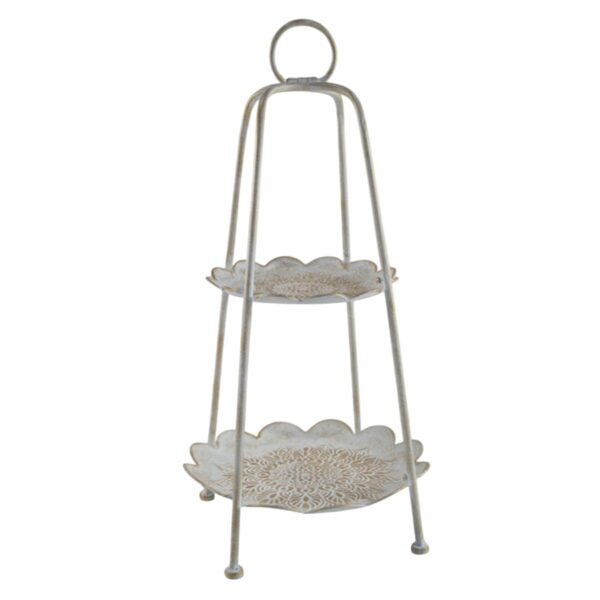 Vassoio per aperitivi Home ESPRIT Bianco Dorato Arabo