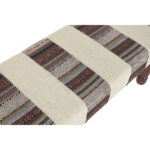 Panca Home ESPRIT Multicolore Legno di mango 94 X 38 X 45 CM