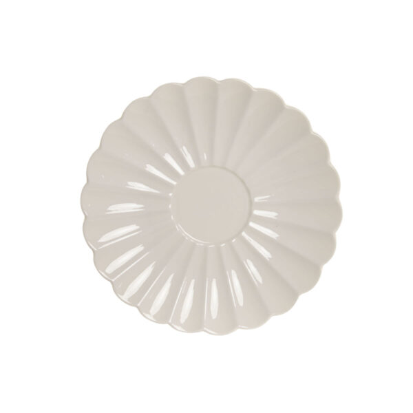 Set di 6 Tazze con Piatto Home ESPRIT Bianco Porcellana 150 ml