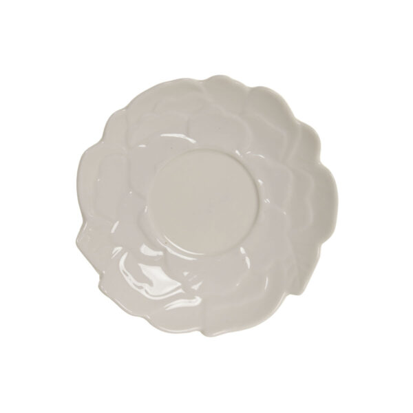 Set di 6 Tazze con Piatto Home ESPRIT Bianco Porcellana 120 ml