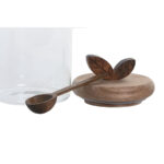 Barattolo Home ESPRIT Trasparente Naturale 600 ml