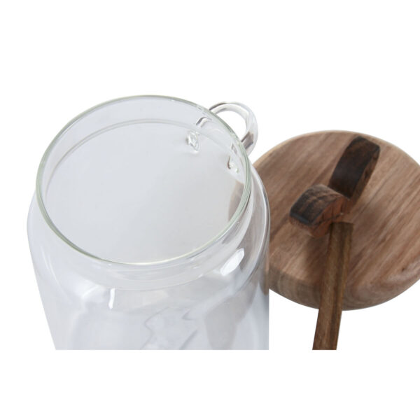 Barattolo Home ESPRIT Trasparente Naturale 600 ml