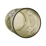 Set di Bicchieri Home ESPRIT Verde Cristallo Con rilievo 310 ml (6 Unità)