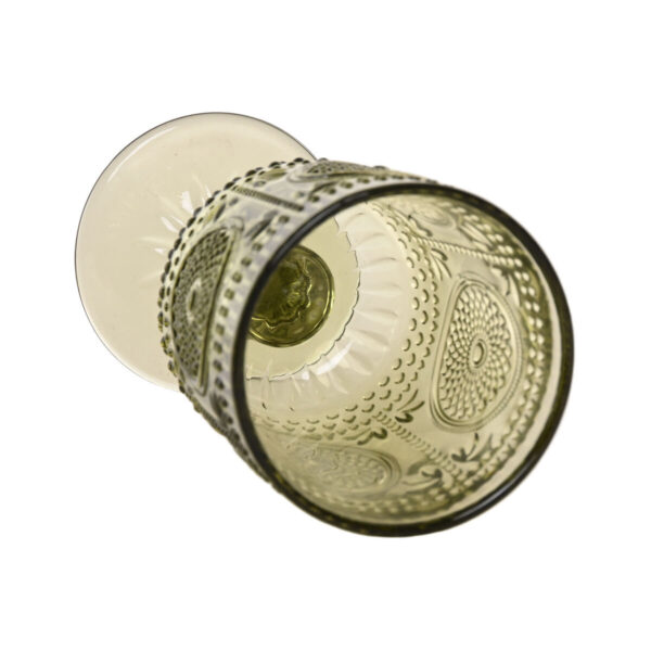 Set di Bicchieri Home ESPRIT Verde Cristallo 265 ml (6 Unità)