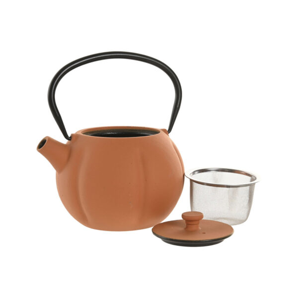 Teiera Home ESPRIT Verde Arancio Acciaio inossidabile Ferro 1 L (2 Unità)