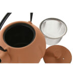 Teiera Home ESPRIT Verde Arancio Acciaio inossidabile Ferro 1 L (2 Unità)