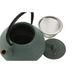 Teiera Home ESPRIT Verde Arancio Acciaio inossidabile Ferro 400 ml (2 Unità)