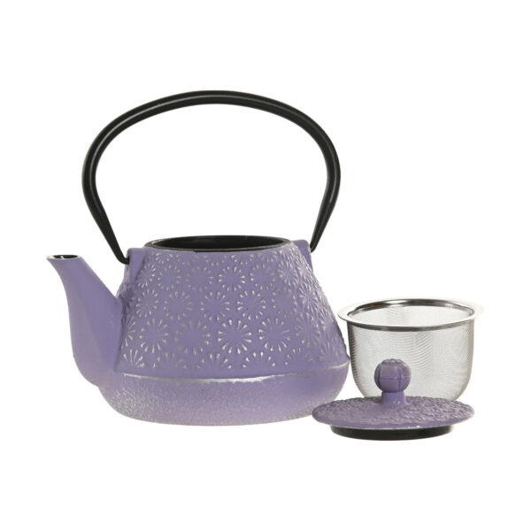 Teiera Home ESPRIT Verde Acciaio inossidabile Ferro 600 ml (2 Unità)