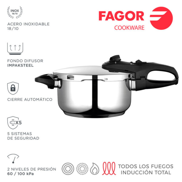 Pentola Express Fagor DUO 4L RAPID
