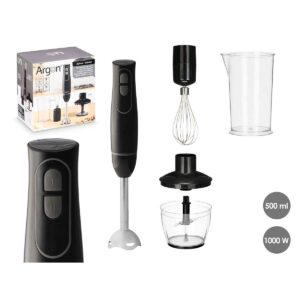 Frullatore ad Immersione Argon Nero Grigio 1000 W