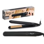 Piastra per Capelli Argon Nero Dorato 35 W