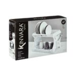 Scolapiatti da Lavandino Kinvara Bianco 47,5 x 30 x 27,5 cm