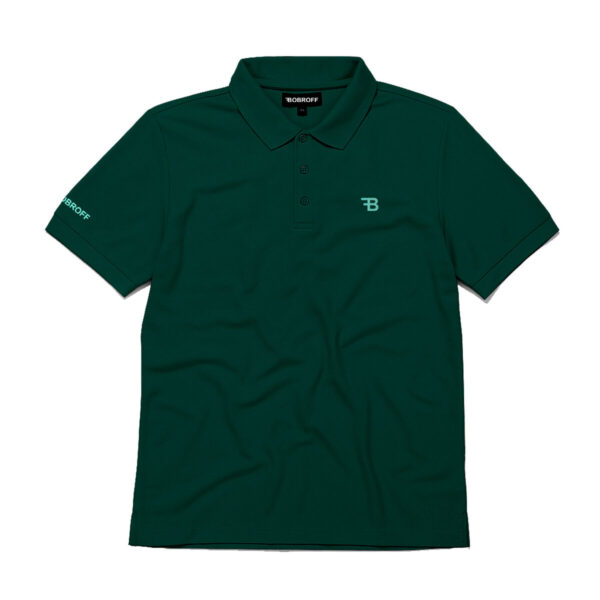 Polo a Maniche Corte Uomo Bobroff Verde