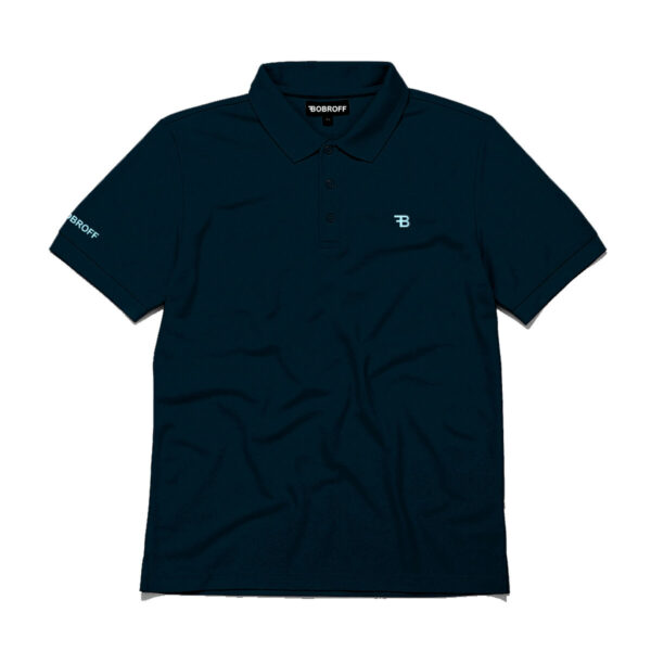 Polo a Maniche Corte Uomo Bobroff Navy