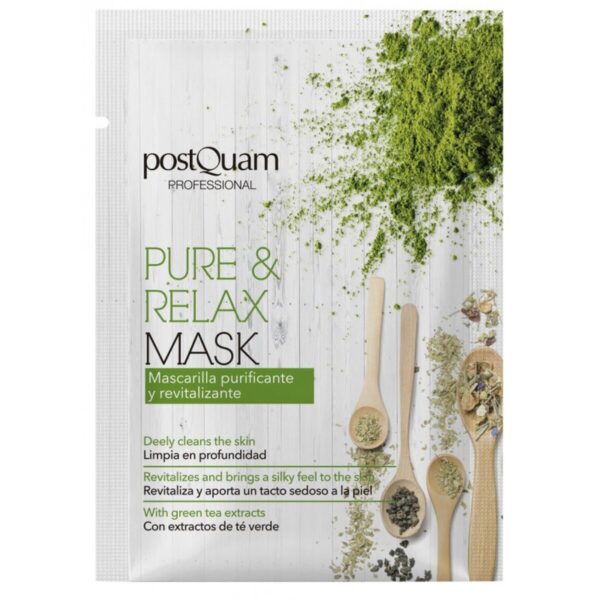 Maschera Viso Postquam Pure & Relax 10 ml