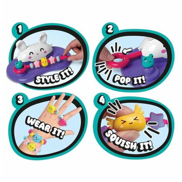 Kit per Creare Braccialetti e Collane Bizak Super Squeeze