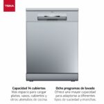 Lavastoviglie Teka DFS76850 Acciaio 60 cm