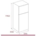 Frigorifero combinato Teka RTF13630 Bianco