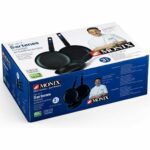 Set di padelle Monix M811200 Nero Bachelite Alluminio Forgiato 3 Pezzi