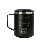Tazza Thermos con Coperchio F.C. Barcelona Blu Marino Acciaio inossidabile